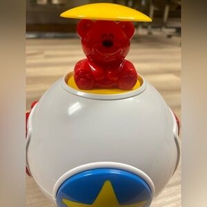 Vintage 90’s Tectron Musical Activity Learning Baby Ball-Tested And Working
